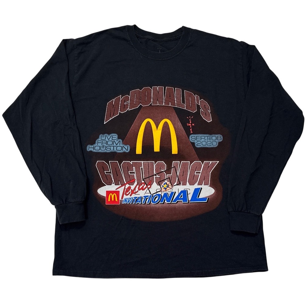 Travis Scott Cactus Jack x McDonald's Invitational long-sleeve T-shirt - M
